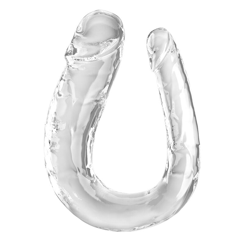 Dildo Doppio Realistico King Cock Double Trouble — TPE 44 cm