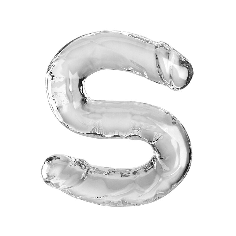 Dildo Doppio Realistico King Cock Double Trouble — TPE 46 cm