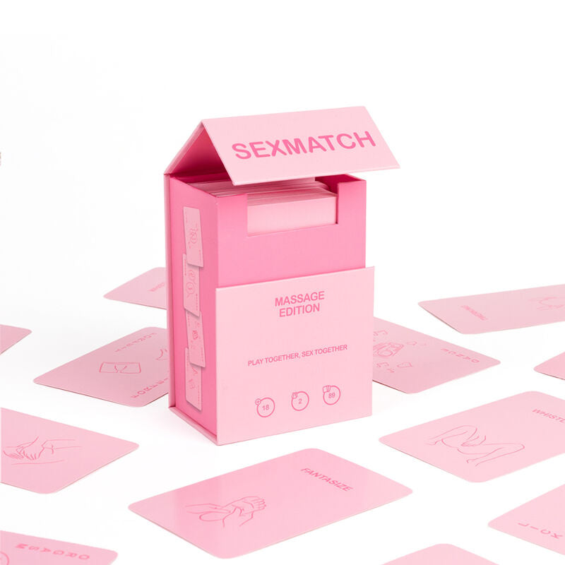 Gioco di Carte per Coppie Secretplay Sexmatch — Edizione Massaggio