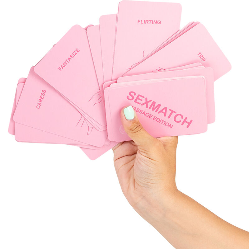 Gioco di Carte per Coppie Secretplay Sexmatch — Edizione Massaggio