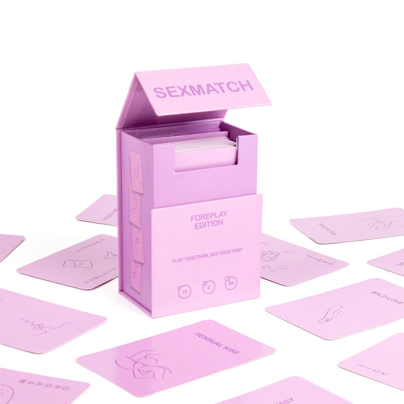 Gioco di Carte Erotico per Coppie Secretplay Sexmatch Foreplay