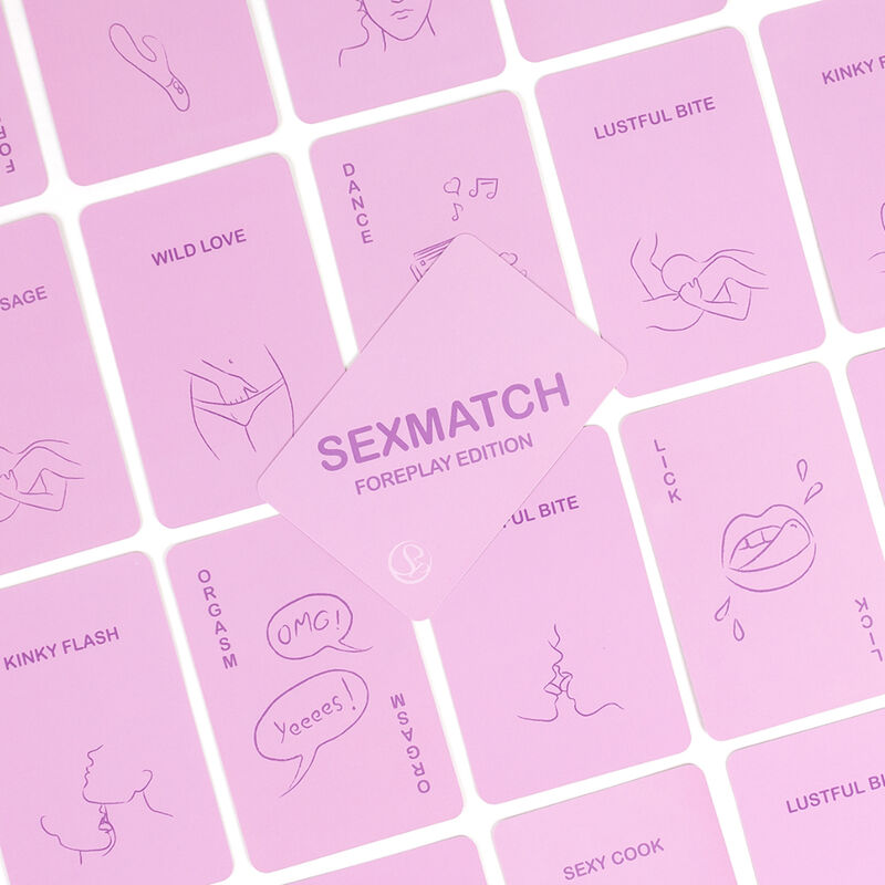 Gioco di Carte Erotico per Coppie Secretplay Sexmatch Foreplay