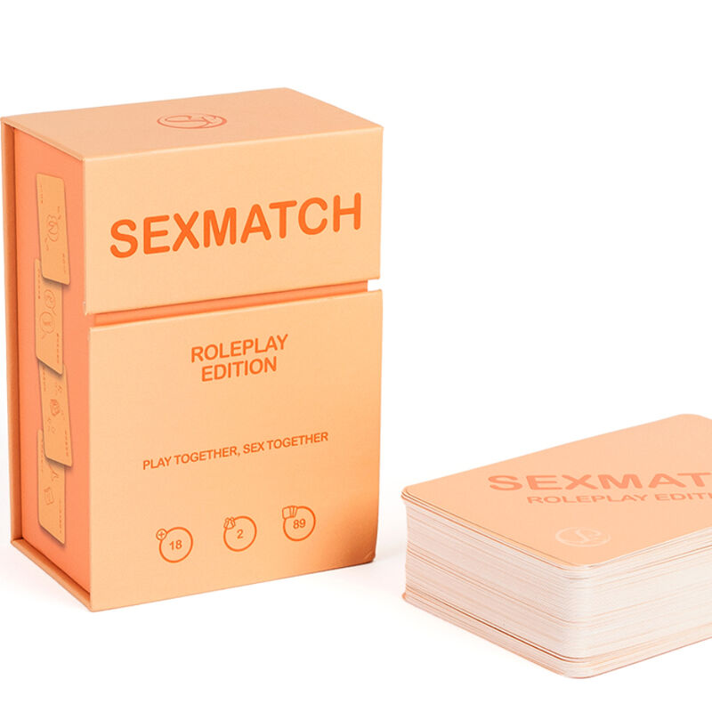 Gioco di Carte Erotico per Coppie Secretplay Sexmatch — 89 Carte
