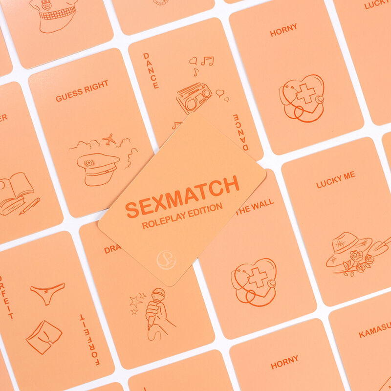 Gioco di Carte Erotico per Coppie Secretplay Sexmatch — 89 Carte