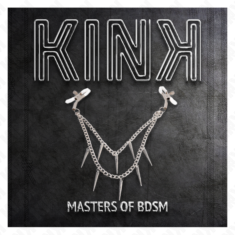Pinze per Capezzoli con Catena Kink Nipple Grip — BDSM