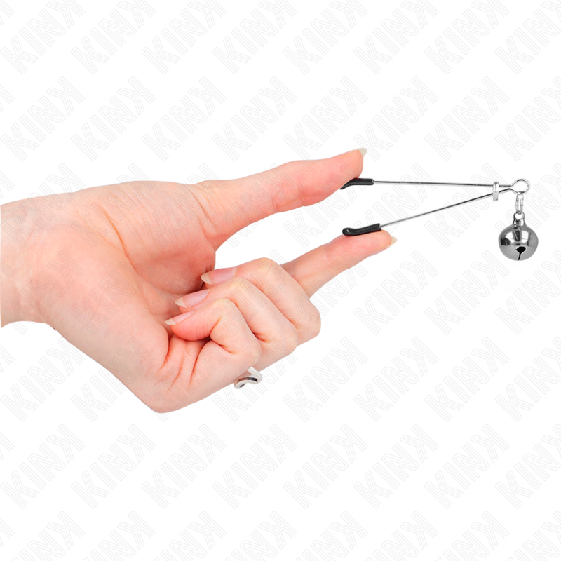 Pinze per Capezzoli BDSM Kink Nipple Grip — Campana, 7 cm
