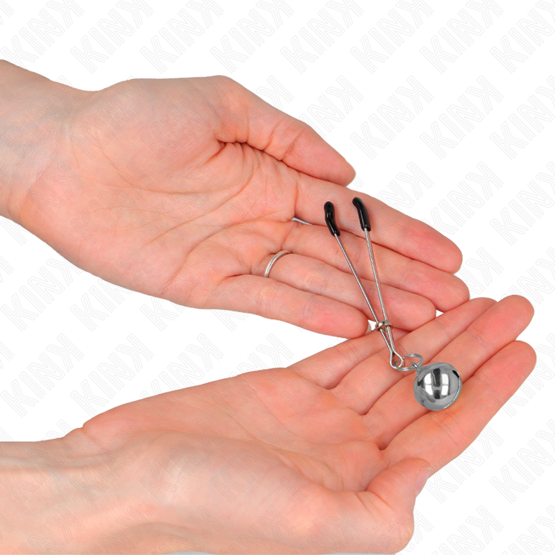Pinze per Capezzoli BDSM Kink Nipple Grip — Campana, 7 cm