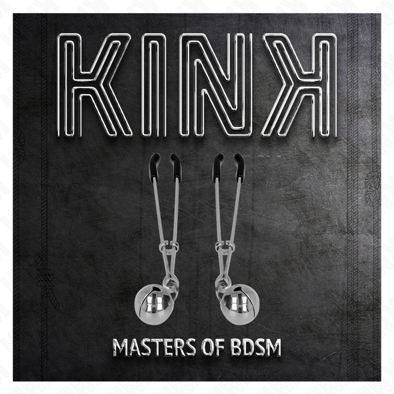 Pinze per Capezzoli BDSM Kink Nipple Grip — Campana, 7 cm