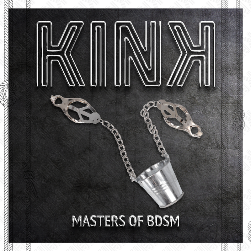 Pinze Capezzoli BDSM Kink Nipple Grip — con Secchiello