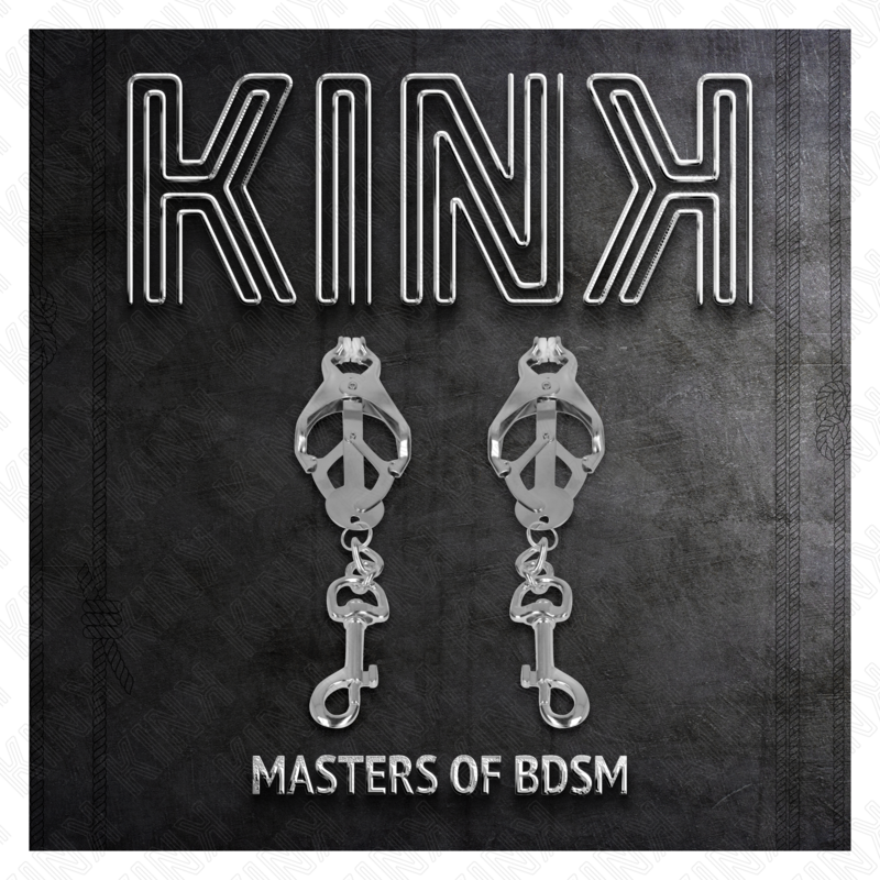 Pinze per Capezzoli BDSM Kink — Trifoglio Giapponese con Ganci