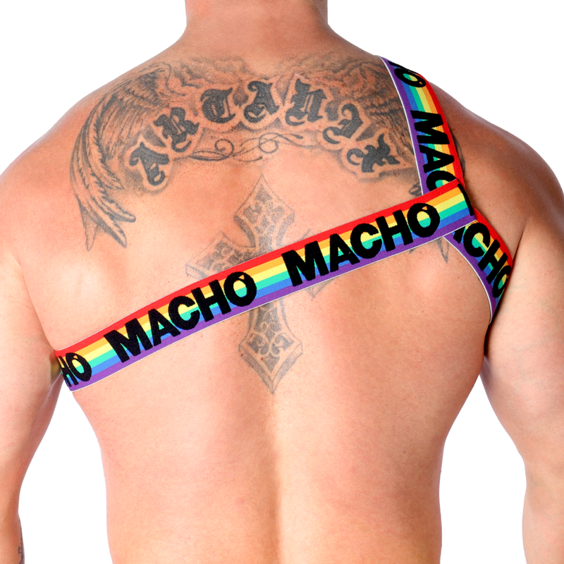 Pettorina Elastica Macho Romana Orgoglio — L/XL