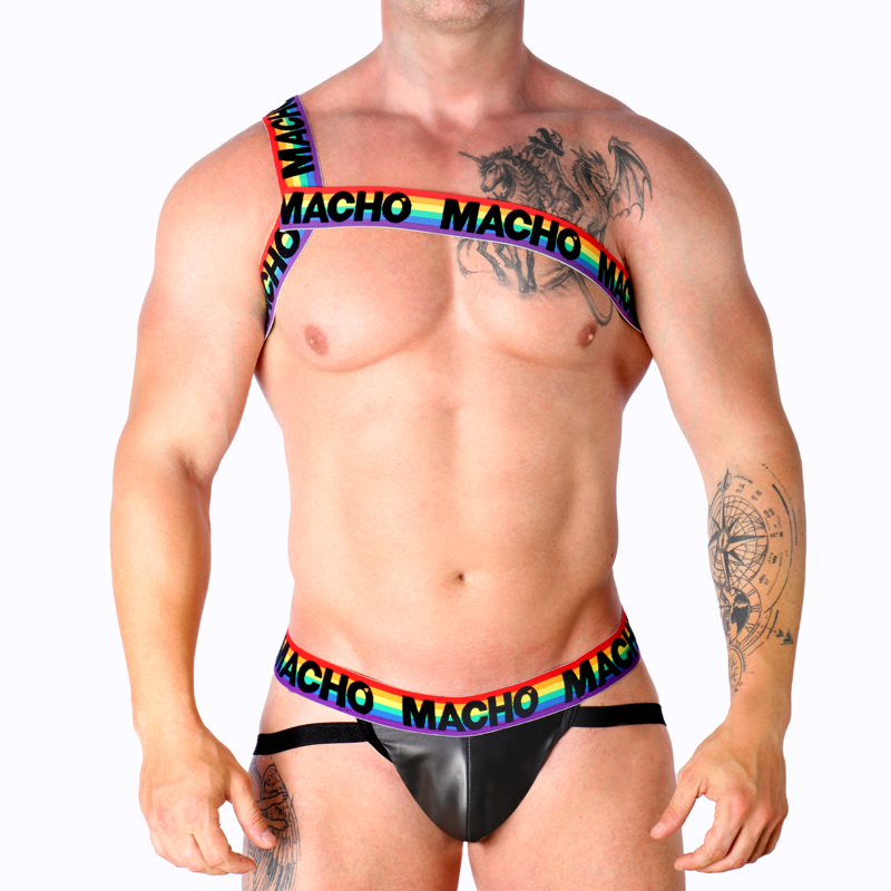 Pettorina Elastica Macho Romana Orgoglio — L/XL