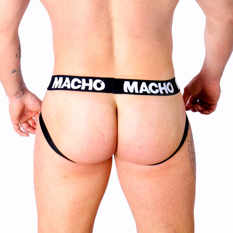 Jockstrap Uomo Macho MX28FA — Lycra ed Elastan, Giallo XL