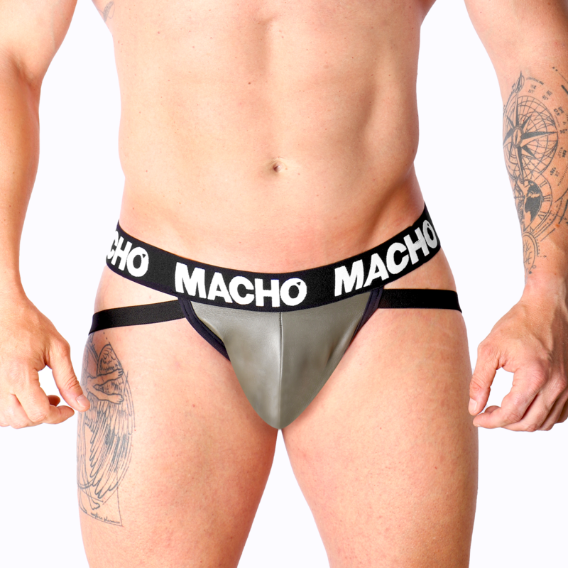 Jock Fetish in Similpelle Macho MX27GR — Taglia XL