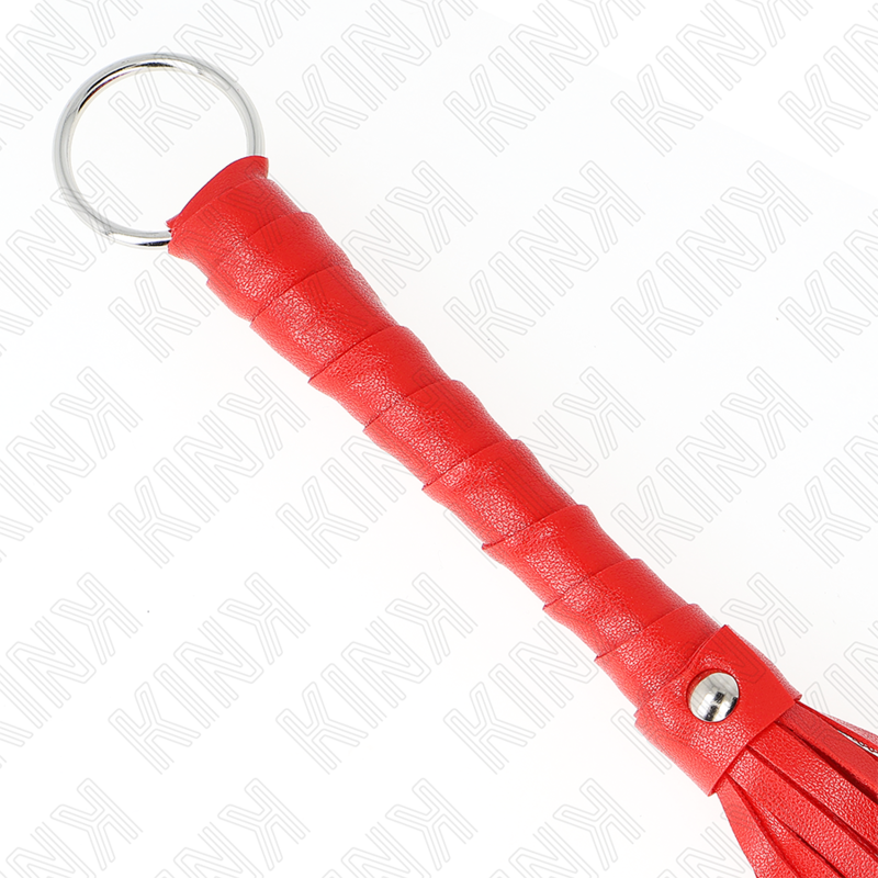 Frusta BDSM Kink Mini — 28 cm, Rossa