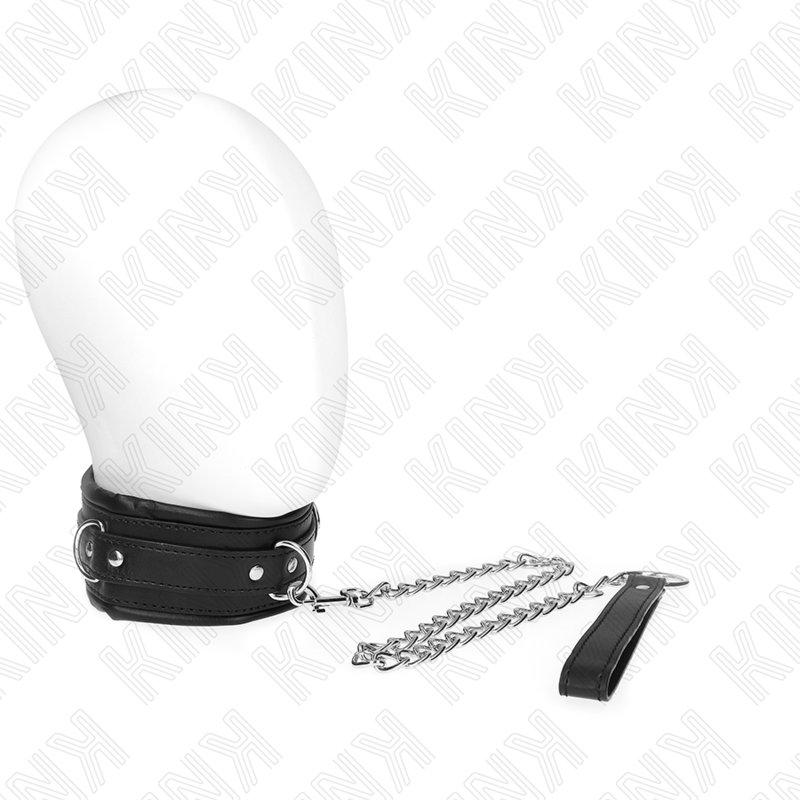 Collare BDSM con Cintura Kink Modello 4 — Regolabile 36,5-50 cm