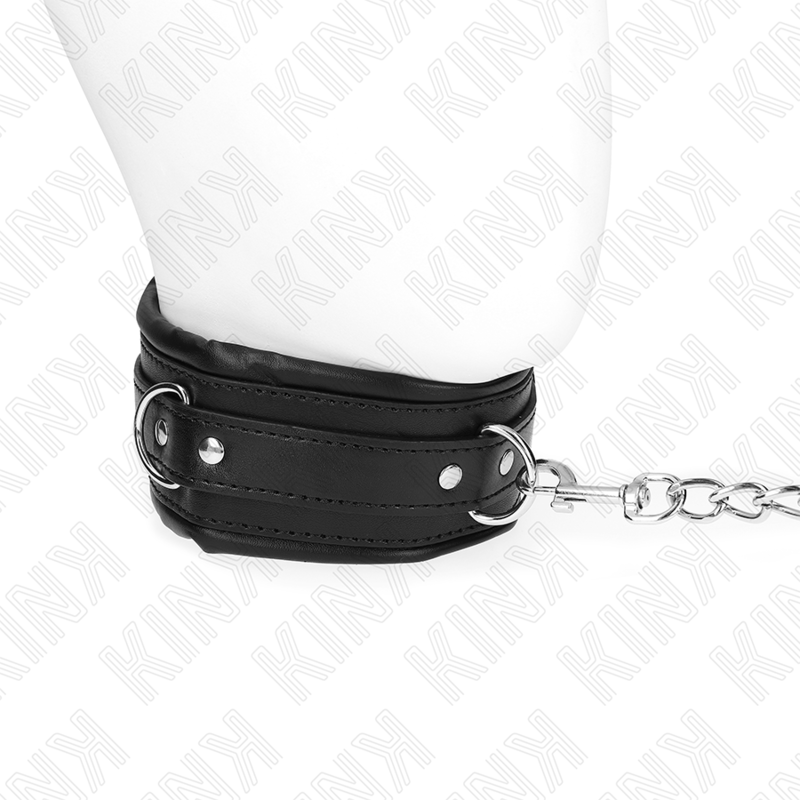 Collare BDSM con Cintura Kink Modello 4 — Regolabile 36,5-50 cm