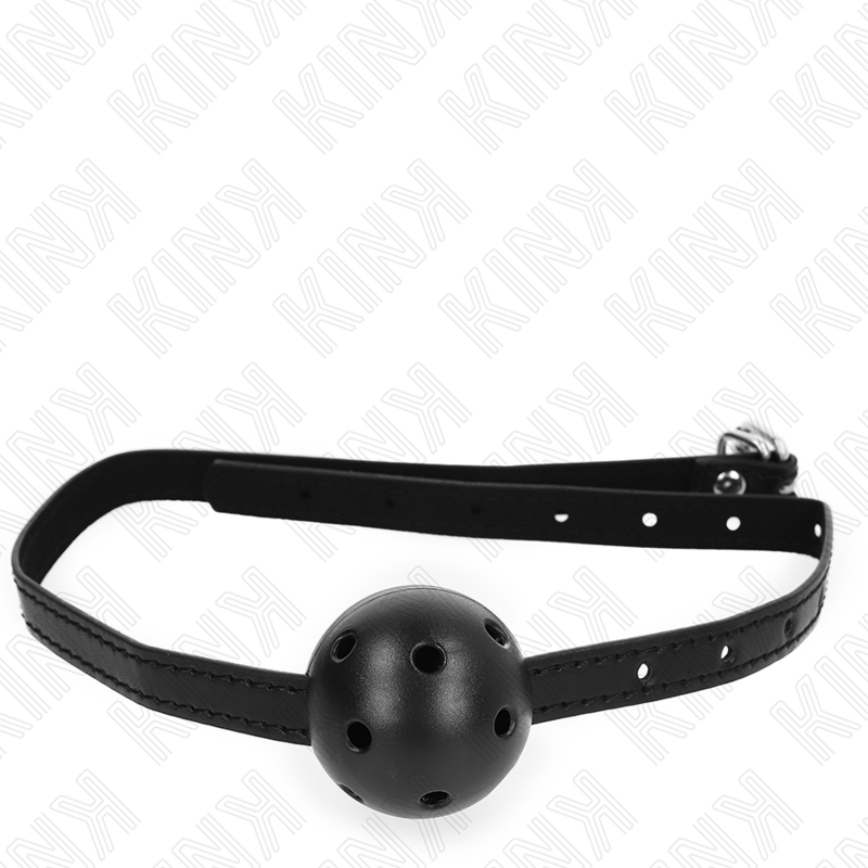 Bavaglio BDSM a Sfera Kink Simplicity — Traforato, 4,5 cm
