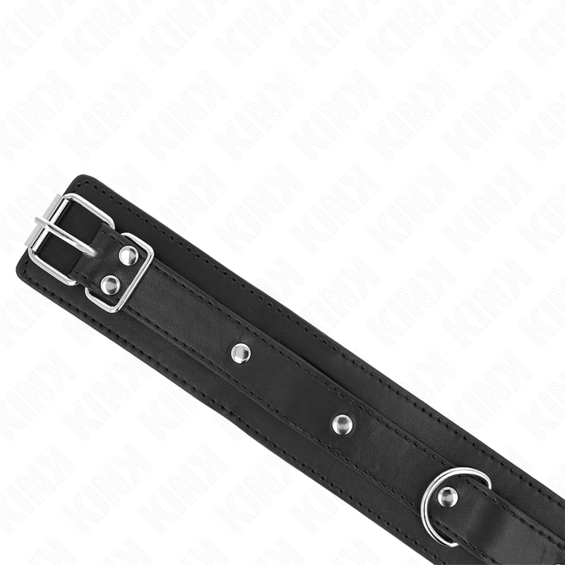 Collare BDSM con Guinzaglio Kink — Regolabile, 65 cm