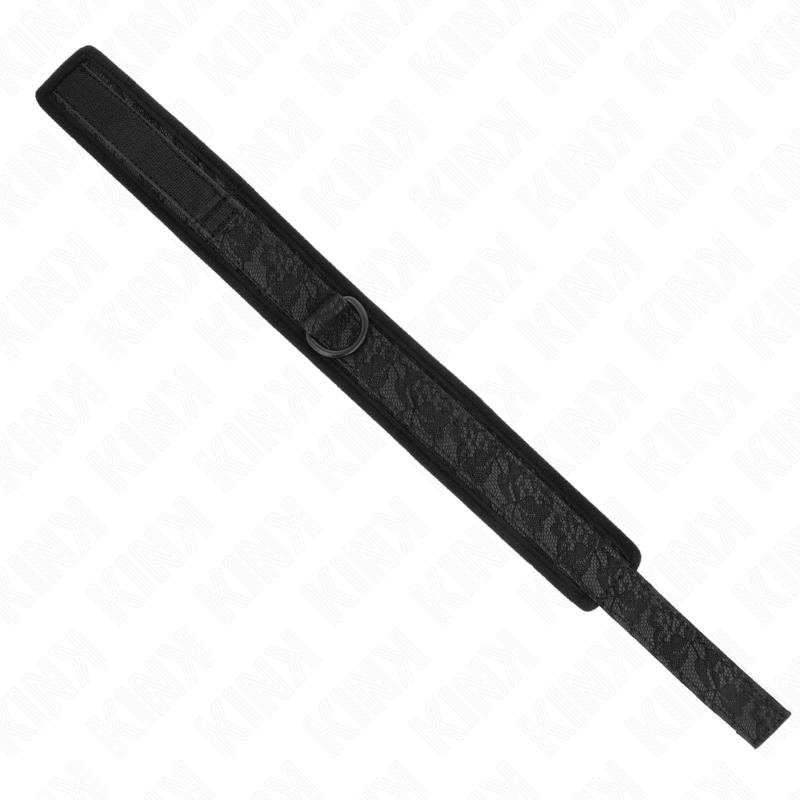 Collare BDSM con Guinzaglio Kink — Regolabile 34-54 cm