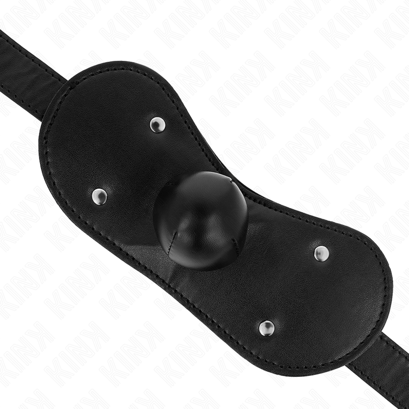 Ball Gag BDSM con Serratura Kink — Regolabile 42-60 cm