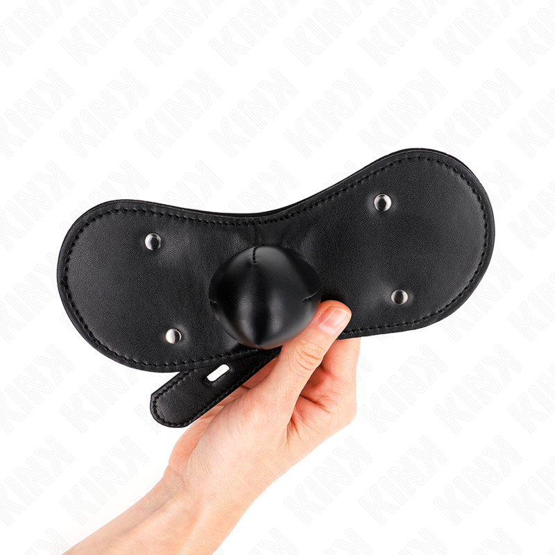 Ball Gag BDSM con Serratura Kink — Regolabile 42-60 cm