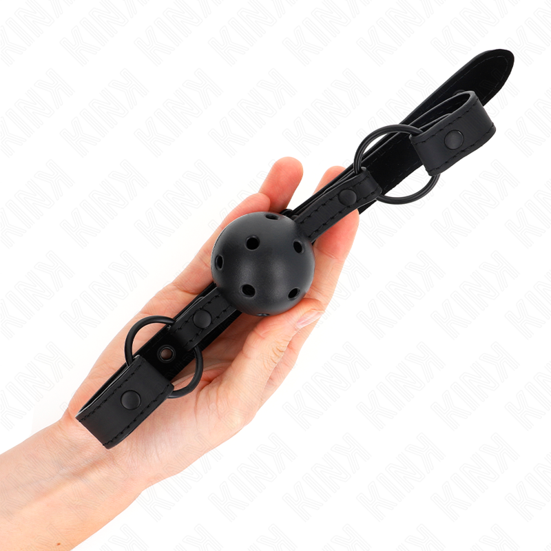 Gag Ball BDSM Kink — Neoprene 4,5 cm, Regolabile