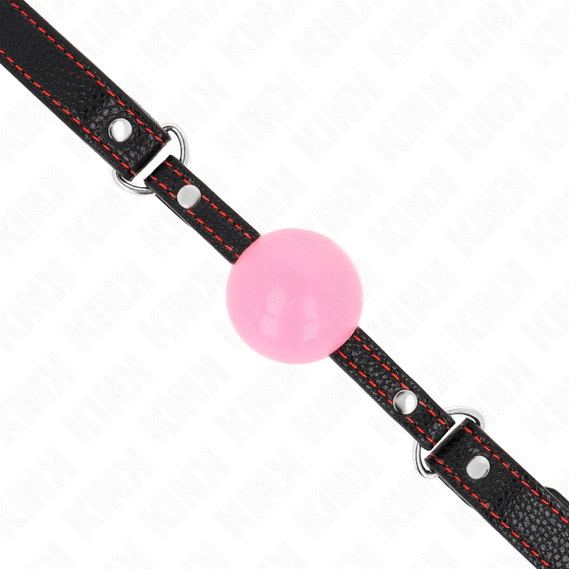 Gag BDSM con Palla Kink — Rosa, 4 cm