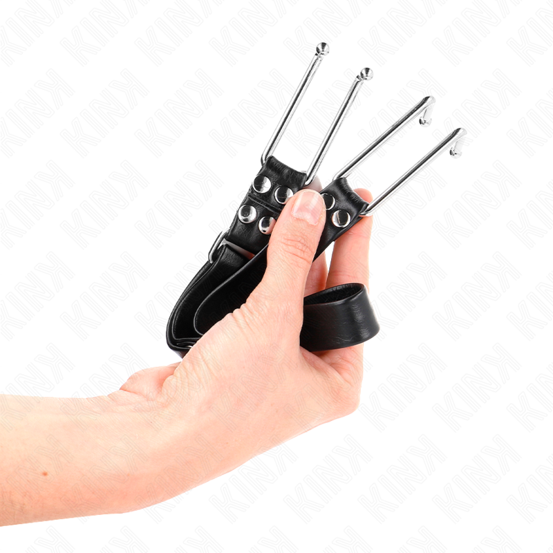 Collare BDSM Regolabile Kink — Metallo, 36-52 cm