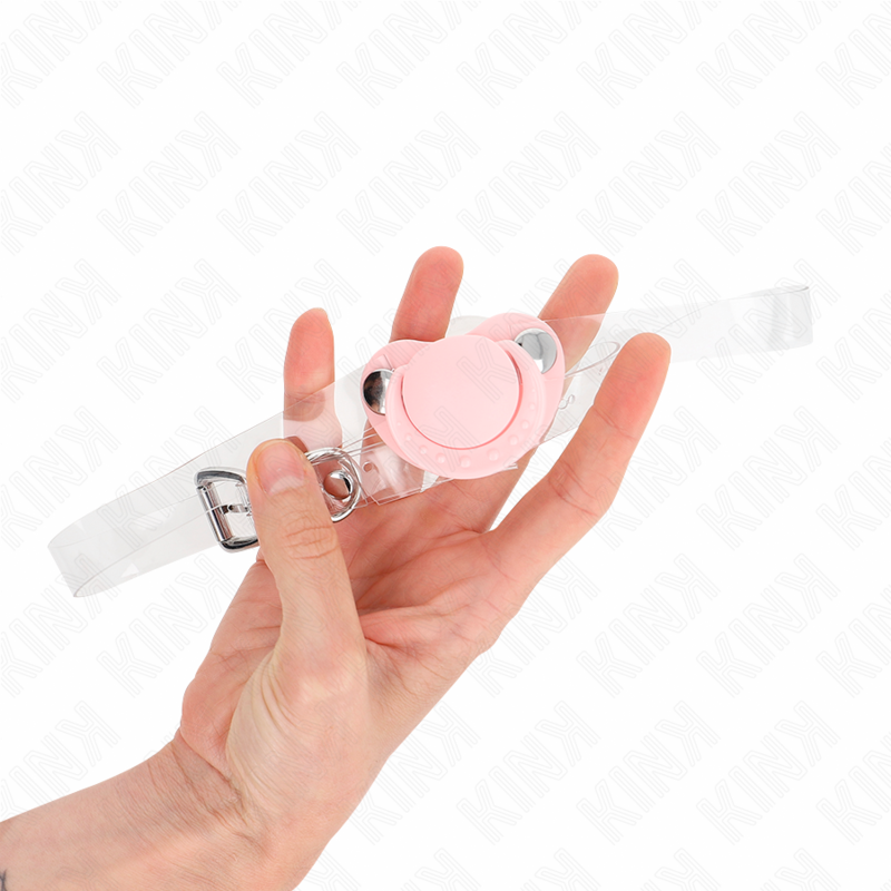 Bavaglio BDSM a Ciuccio Kink — Regolabile, Rosa