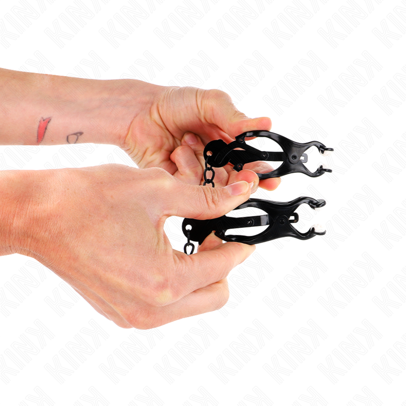 Pinze per Capezzoli BDSM Kink Nipple Grip — Catena 30 cm