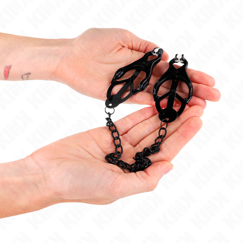 Pinze per Capezzoli BDSM Kink Nipple Grip — Catena 30 cm