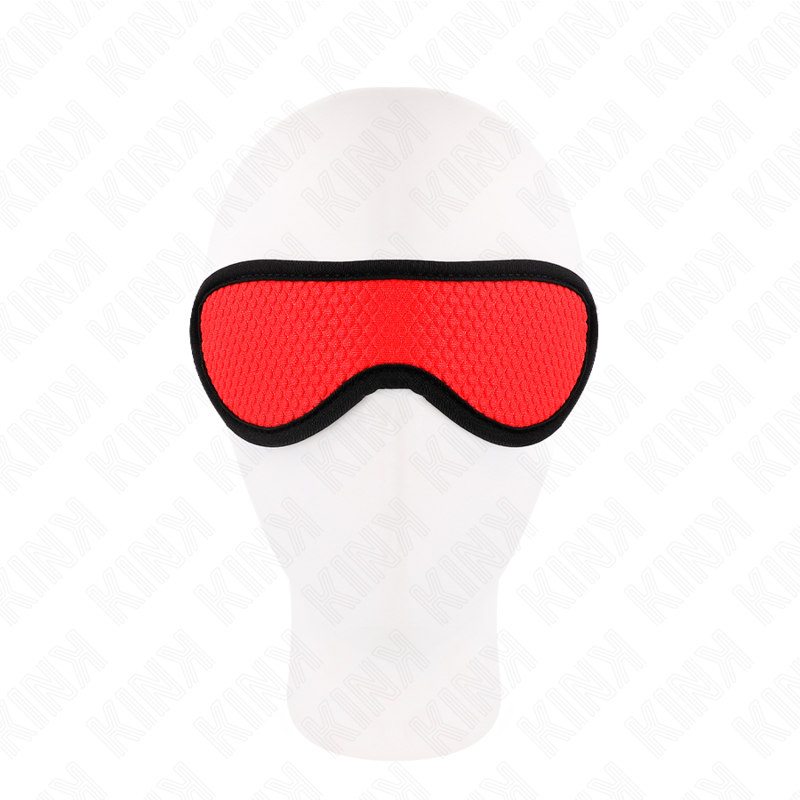 Benda per Occhi BDSM Kink Masked Allure — Rosso, 20 x 7 cm