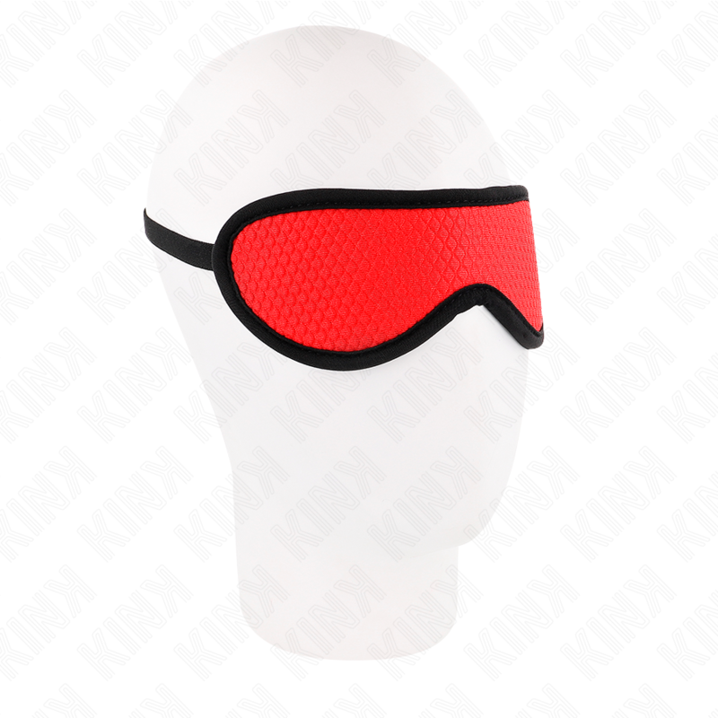 Benda per Occhi BDSM Kink Masked Allure — Rosso, 20 x 7 cm