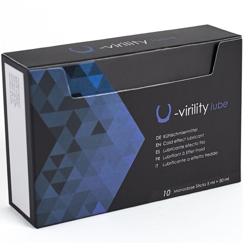Lubrificante Intimo Effetto Freddo 500 Cosmetics U-Virility — 10x5 ml