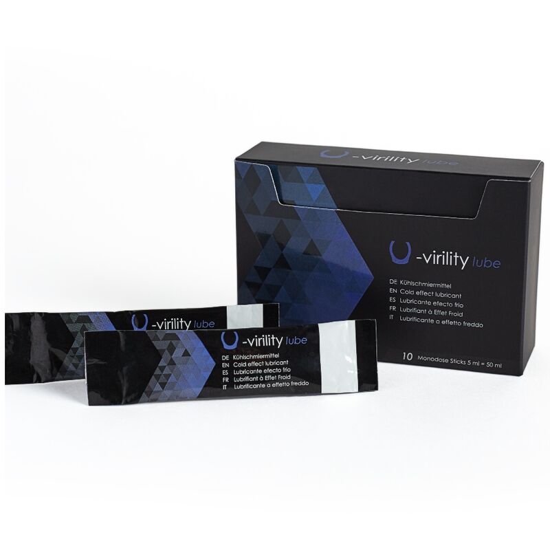 Lubrificante Intimo Effetto Freddo 500 Cosmetics U-Virility — 10x5 ml