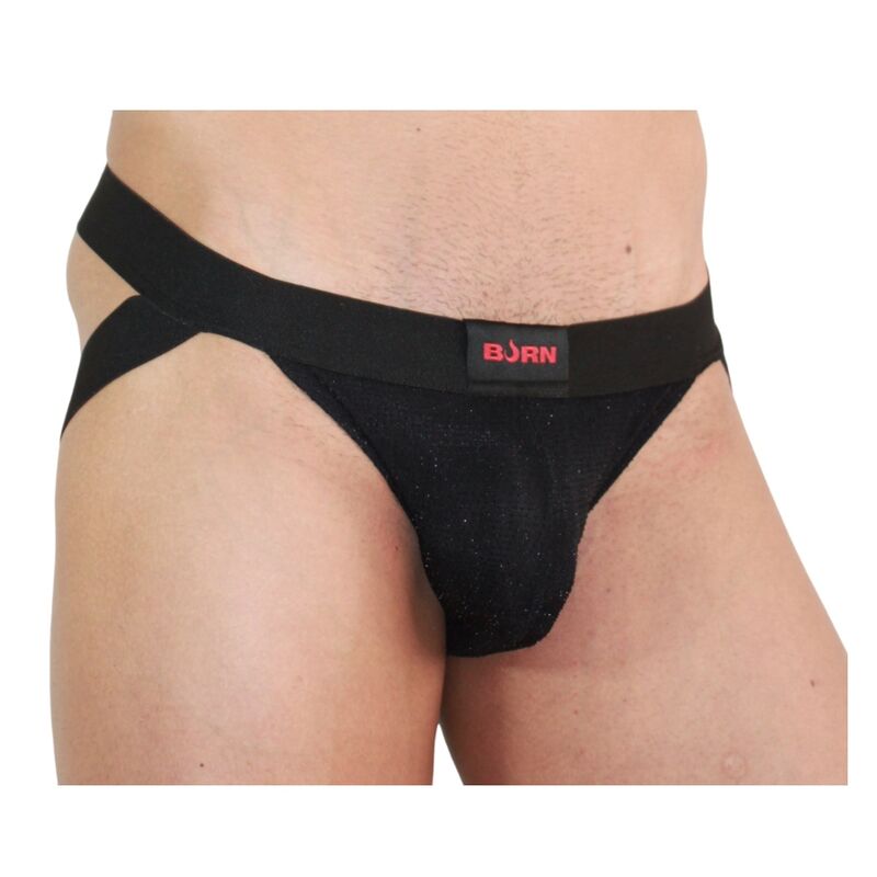 Jockstrap Lucido BURN 003 Jock — Nero XL