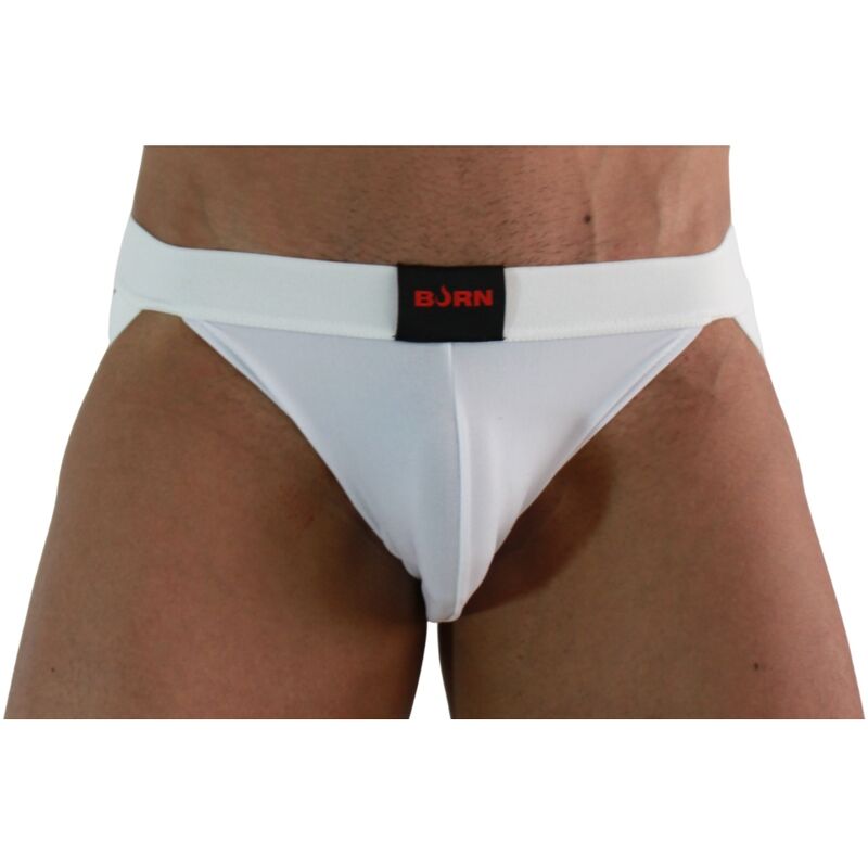 Jockstrap Lycra BURN 007 — Bianco XL