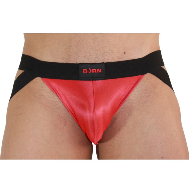 Jockstrap Erotico BURN 010 — Rosso/Nero, XL
