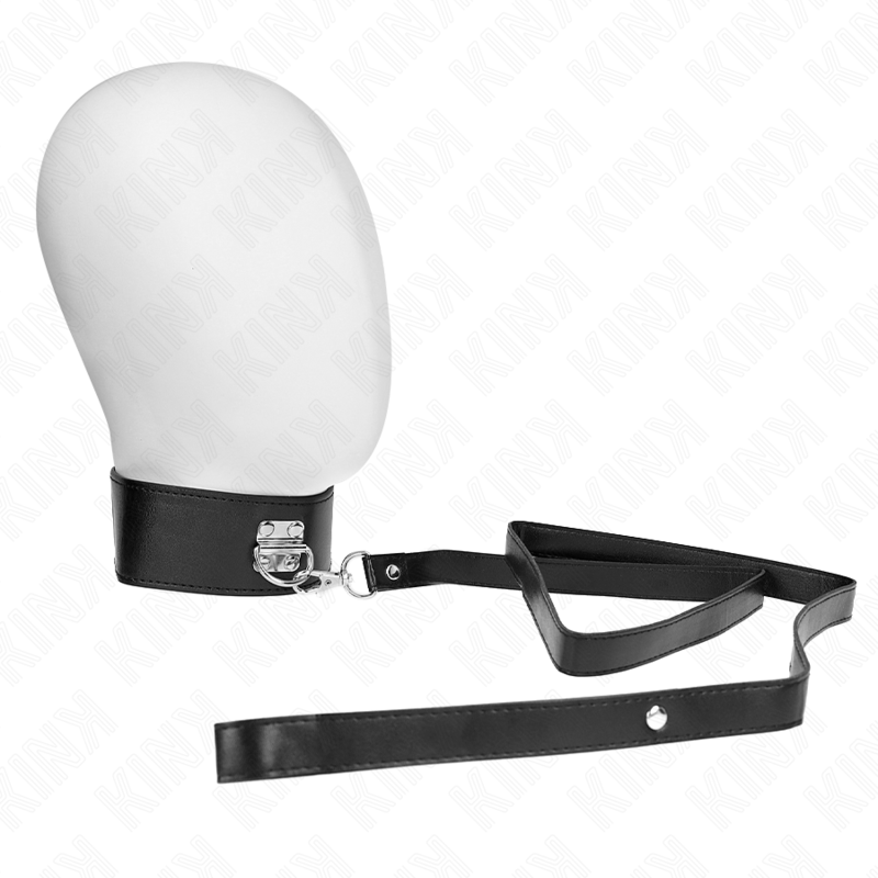 Collare BDSM con Cintura Kink — Regolabile, 116 cm
