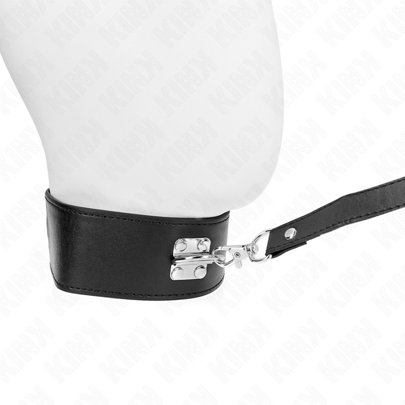 Collare BDSM con Cintura Kink — Regolabile, 116 cm