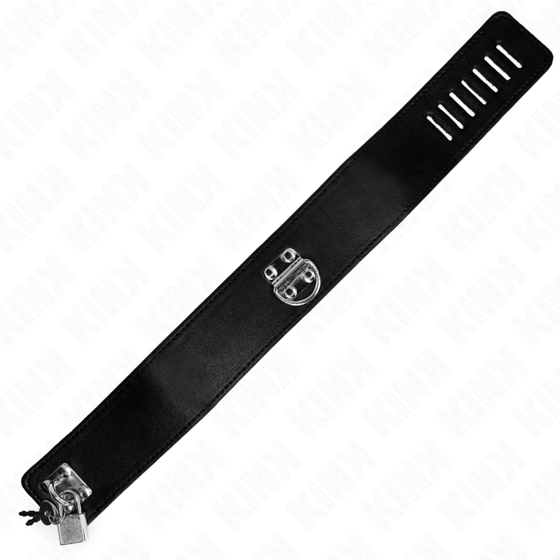 Collare BDSM con Cintura Kink — Regolabile, 116 cm