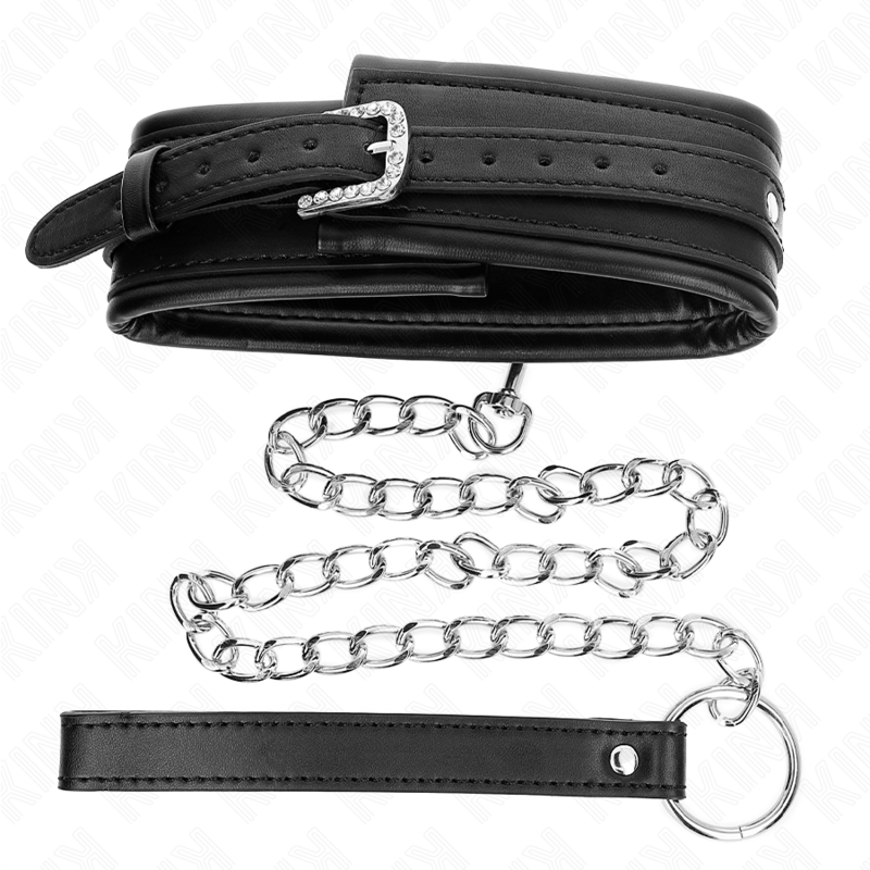 Collare BDSM con Fibbia Kink — 65 cm