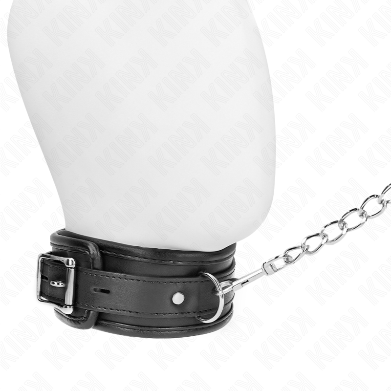 Collare BDSM con Guinzaglio Kink — 53 x 6 cm