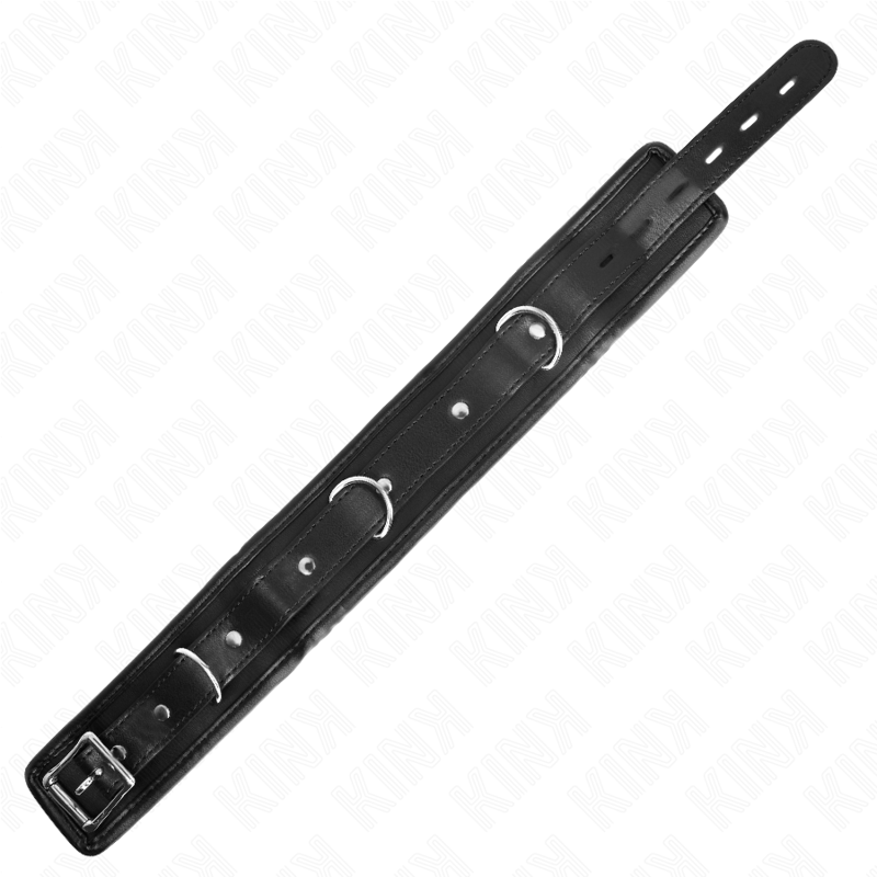Collare BDSM con Guinzaglio Kink — 53 x 6 cm