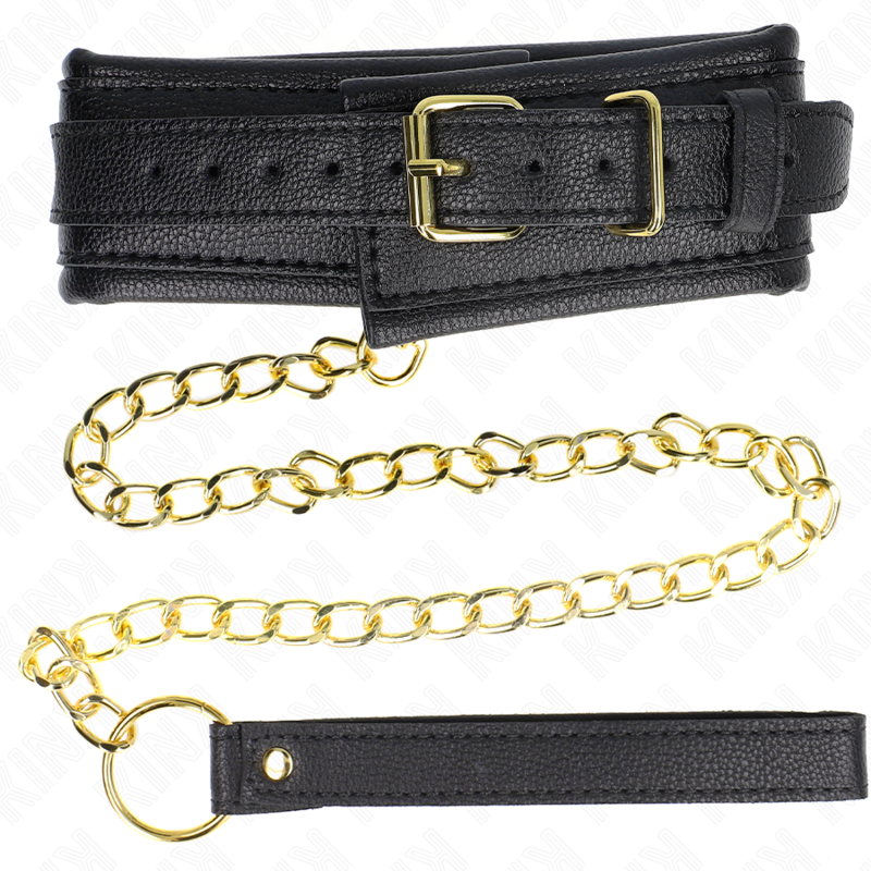 Collare BDSM Regolabile Kink — Similpelle, 37-54 cm