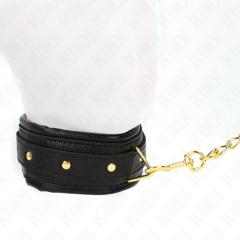 Collare BDSM Regolabile Kink — Similpelle, 37-54 cm