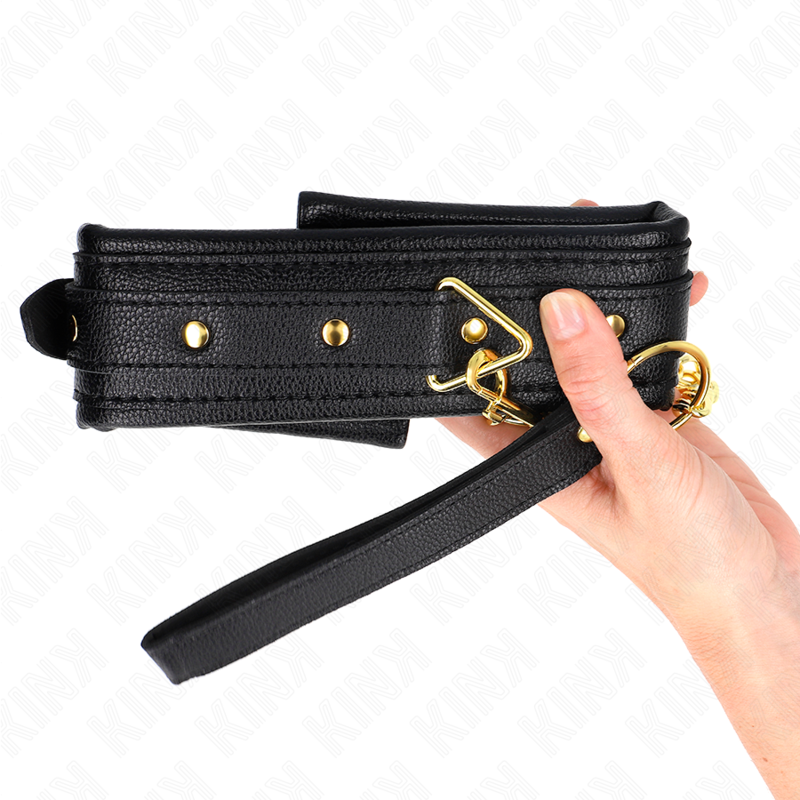 Collare BDSM Regolabile Kink — Similpelle, 37-54 cm