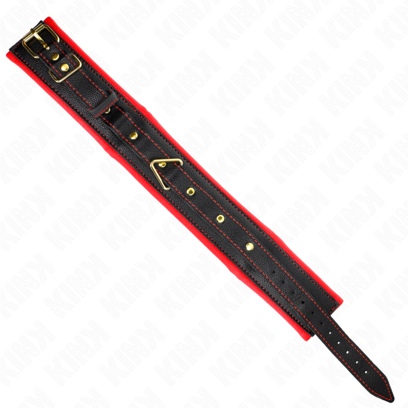 Collare BDSM Regolabile Kink — Similpelle, 37-54 cm
