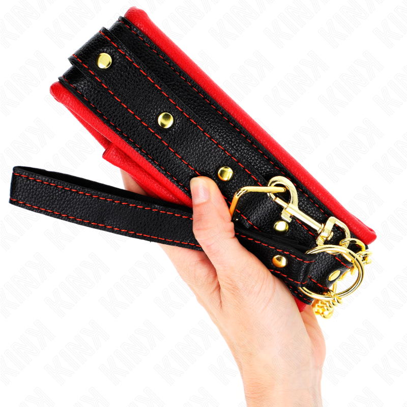 Collare BDSM Regolabile Kink — Similpelle, 37-54 cm